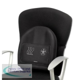 Fellowes Professional Series Heat and Sooth Back Support Black 9190001