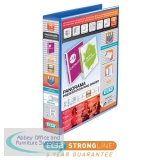 Elba Panorama Presentation Binder A4 4D-Ring 40mm Blue 400008418