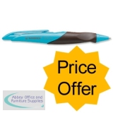 Stabilo Easy Gel Pen Ergonomic Retractable Left Handed Turquoise Ref 5891/1-41 Jul-Sep 2010