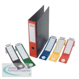 Durable Ordofix Spine Label Assorted Pack of 10 8090/00
