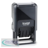 Trodat Printy 4750/L1 Dater Stamp Self-Inking Word/Date Received in Blue Date in Red Ref 139923