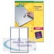 Avery Removable Laser Label 4TV White L4733REV-25