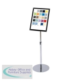 Deflecto Bevelled Floor Sign Holder A3 DE790645