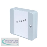 Helix Standard Plastic Key Cabinet 50 Key Capacity Grey WR5050