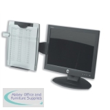 Fellowes Office Suites Monitor Mount Copyholder with Adjustable Tilt and Movable Line Guide Ref 8033301