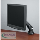 Fellowes Office Suites TFT Arm Monitor Arm 6x15 Degree Settings Capacity 21in 9kg Ref 8034401