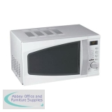 5 Star Facilities Microwave Oven 800W Digital 20 Litre Silver