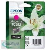 Epson Stylus R2400 Inkjet Cartridge Magenta 13ml T0593 C13T059340