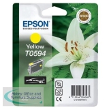 Epson Stylus R2400 Inkjet Cartridge Yellow 13ml T0594 C13T059440