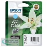 Epson Stylus R2400 Inkjet Cartridge Light Cyan 13ml T0595 C13T059540