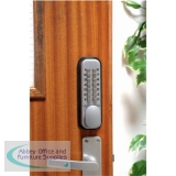 Lockit Mechanical Push Button Digital Lock Chrome DXLOCKITHB/C