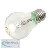 Stearn Electric Light Bulb Energy-saving Halogen Screw Fitting 42W Clear Ref 42ESCLRGLS