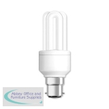 Stearn Electric Light Bulb Energy-saving Bayonet Fitting 10000hr 21W [Equivalent Old 100W] Ref DS21B