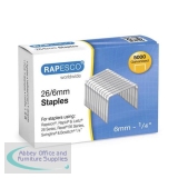 Rapesco Staples 6mm 26/6 Pack of 5000