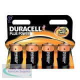 Duracell Plus Battery D Pack of 4 75051882