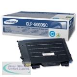 Samsung Laser Toner Cartridge Cyan CLP-500D5C/ELS