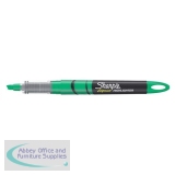 Sharpie Highlighter Liquid Chisel Tip Green Ref S0193063 [Pack 12]