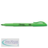 Sharpie Accent Pocket Highlighter Chisel Tip Green S0922060