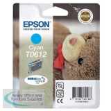 Epson Stylus D68/88 DX3800/4800 Inkjet Cartridge Cyan 8ml T0612 C13T061240