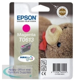 Epson Stylus D68/88 DX3800/4800 Inkjet Cartridge Magenta 8ml T0613 C13T061340