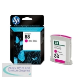 Hewlett Packard No88 Inkjet Cartridge 10ml Magenta C9387AE