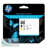 Hewlett Packard No88 Print Head Black/Yellow C9381A
