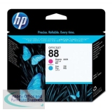 Hewlett Packard No88 Print Head Magenta/Cyan C9382A