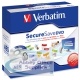 Verbatim Secure Safe DVD-R Dual Layer Multi-Session Jewel Case 8.5GB Ref 43706 [Pack 5]