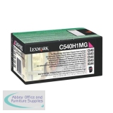 Lexmark High Yield Return Programme Toner Magenta C540H1MG