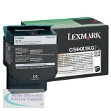 Lexmark Extra High Yield Return Programme Toner Black C544X1KG