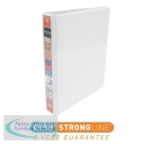 Elba Panorama Presentation Binder A5 4D-Ring 25mm White 400008434