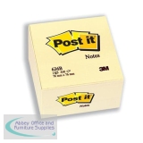 3M Post-it Cube 76x76mm Yellow 636B