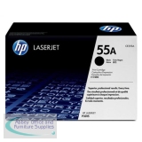 Hewlett Packard No55A LaserJet Toner Cartridge Black CE255A