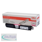 Oki C110/C130 Laser Toner Cartridge High Capacity 2.5K Magenta 44250722