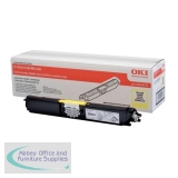 Oki C110/C130 Laser Toner Cartridge High Capacity 2.5K Yellow 44250721