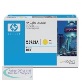 Hewlett Packard LaserJet 4700 Toner Cartridge Yellow Q5952A