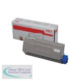 OK04135 - Oki C710/711 Laser Toner Cartridge Yellow 44318605