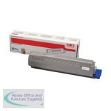 Oki C801/821 Toner Cartridge 7K Black 44643004