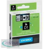 Dymo 4500 Tape Black/Clear 45010 S0720500
