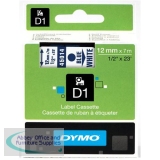 Dymo 4500 Tape Blue/White 45014 S0720540