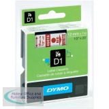 Dymo 4500 Tape Red/White 45015 S0720550