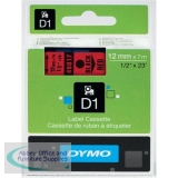 Dymo 4500 Tape Black/Red 45017 S0720570