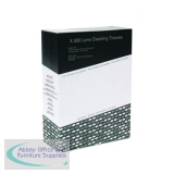3M AOS Cleaning Tissue Sachet for Safety Clear Lens Anti-fog Anti-static Ref 26-2000-00P [Pack 500]