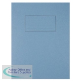 Silvine Exercise Book Ruled and Margin 80 Pages 229x178mm Blue Ref EX104 [Pack 10]