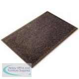 Doortex Ultimat Indoor Entrance Mat with Nylon Monofilaments 1200x1800mm Brown Ref FC4120180ULTBR