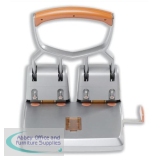 Rapid HDC150/4 Punch 4-Hole Heavy-duty with Ergonomic Handle Capacity 150x 80gsm Ref 23223100