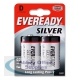 Eveready Battery Silver D Pack of 2 R20B2UP