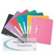 Elba Boston Spiral Transfer Spring Pocket File 300 micron 32mm Foolscap Assorted Ref 100090042 [Pack 25]