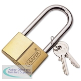 Draper Long Shackle Padlock Two Keys 50mm Ref 21579