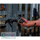 Draper Padlock Heavy Duty Steel Body Molybdenum Steel Shackle 6-Pin Brass Cylinder 2 Keys 61mm Ref 64194